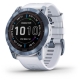 Технопапа · Смарт-часы Garmin Fenix 7X, 1.4", белый/синий [010-02541-15]