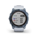 Технопапа · Смарт-часы Garmin Fenix 7X, 1.4", белый/синий [010-02541-15]